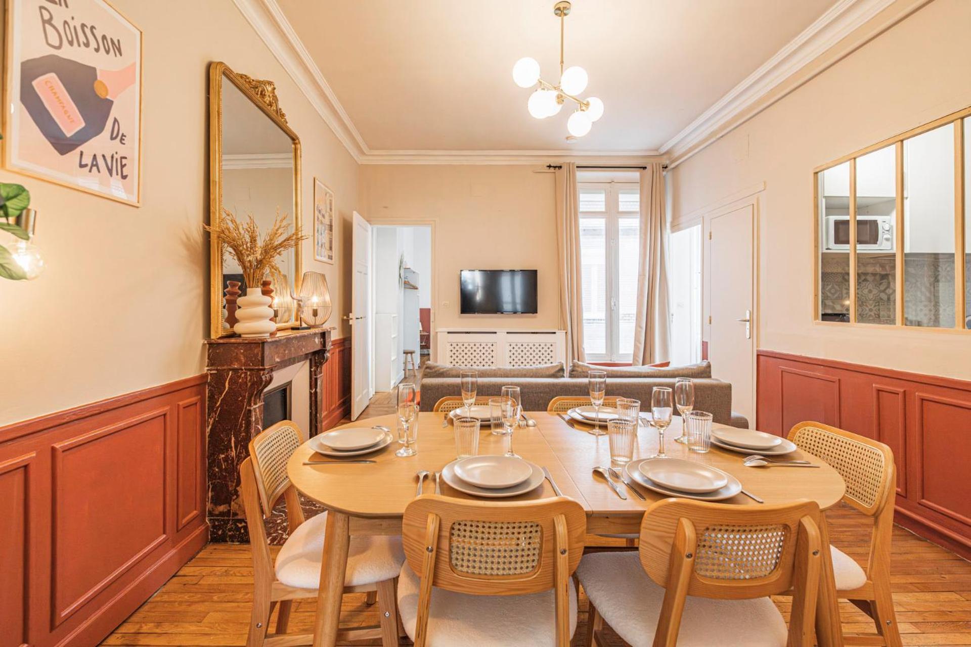 L'Haussmannien - Spacieux 4 Chambres - Centre - Gare Ρενς Εξωτερικό φωτογραφία